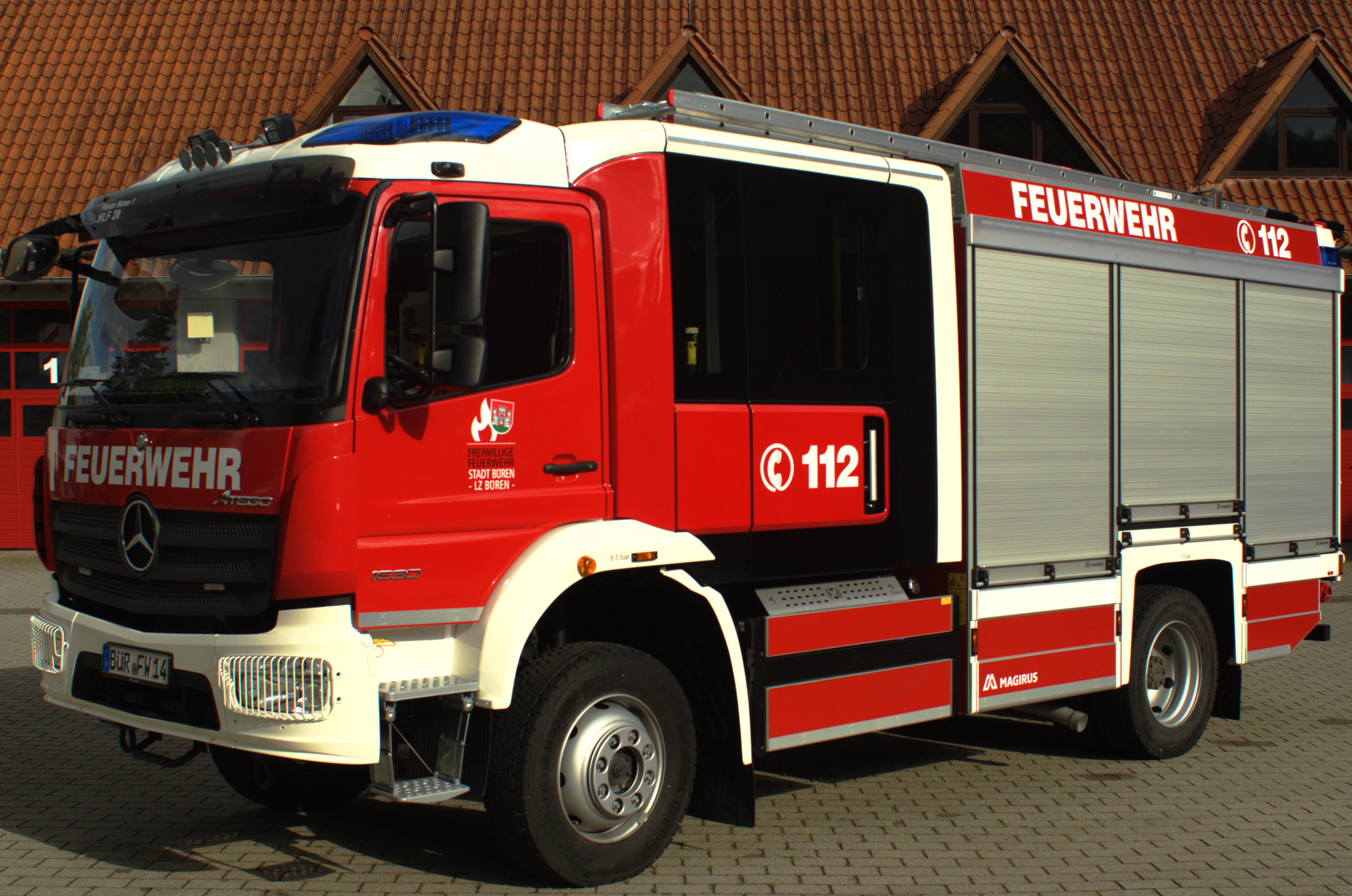 Hilfeleistungslöschgruppenfahrzeug HLF 20 Feuerwehr Büren